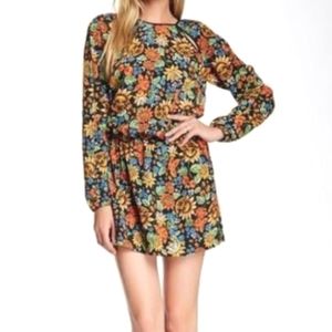 CeCe Anika by Cynthia Steffe multicolor floral dress women's size 8